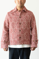 Harago - Suzani Embroidered Blouson Jacket - White - Canoe Club