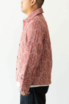 Harago - Suzani Embroidered Blouson Jacket - White - Canoe Club