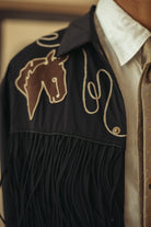 Kapital - Stretch Nylon Fringed Coach JKT - Black - Canoe Club