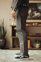 Herill - Bedford Cord Jeans - Gray - Canoe Club
