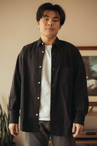Herill - Ripstop Workshirt - Black - Canoe Club