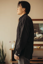 Herill - Ripstop Workshirt - Black - Canoe Club