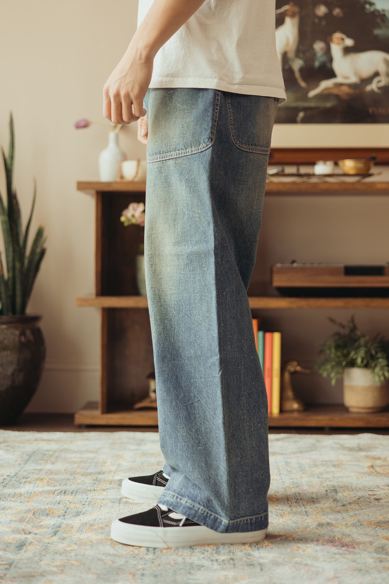 Herill - Nepdenim Utility Pants - Vintage Worn - Canoe Club