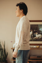 Herill - Linen WG Pullover - Sand Beige - Canoe Club