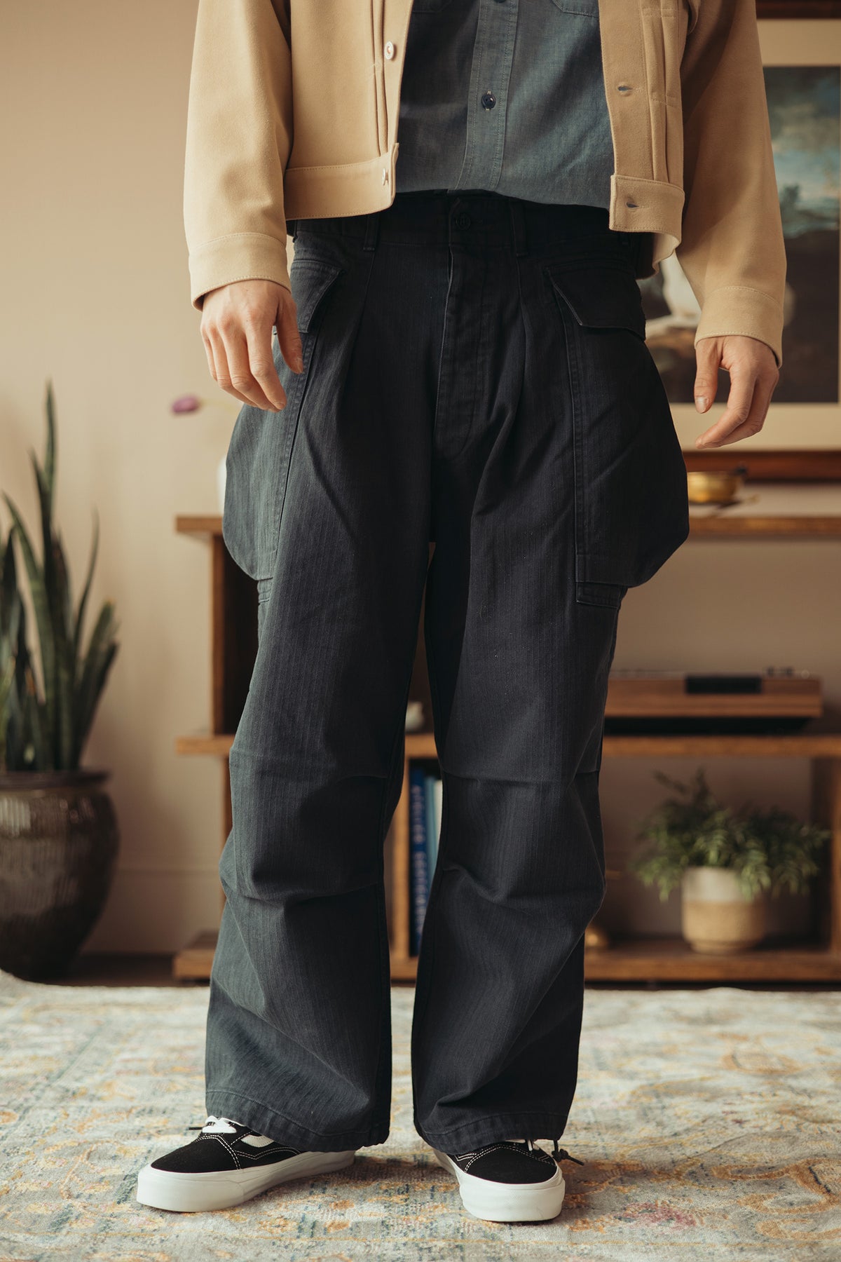 Herill - M43 HBT Pants - Navy - Canoe Club