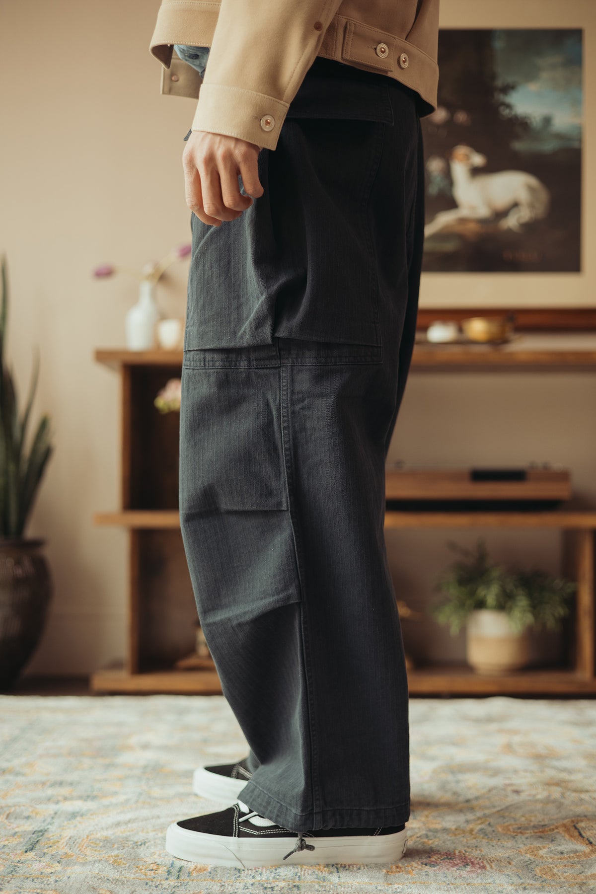 Herill - M43 HBT Pants - Navy - Canoe Club