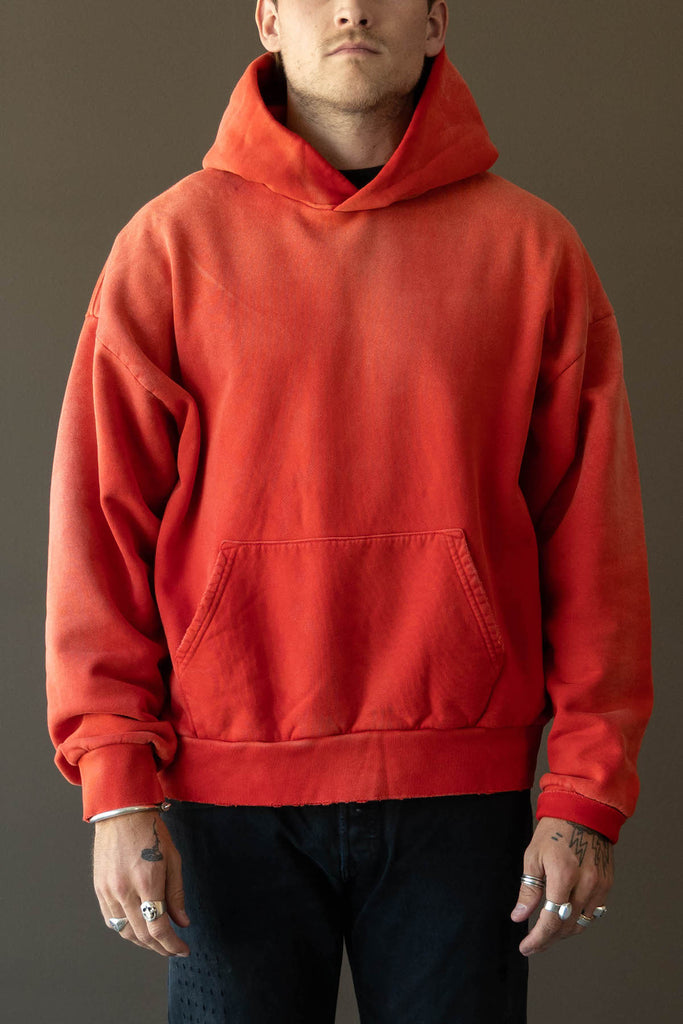 RE/DONE - Modern Hoody - Sun Faded Red - Canoe Club