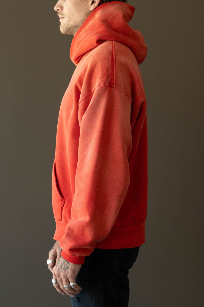 RE/DONE - Modern Hoody - Sun Faded Red - Canoe Club