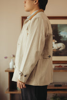 Niceness - Loran Herringbone Hunting Jacket - Khaki - Canoe Club