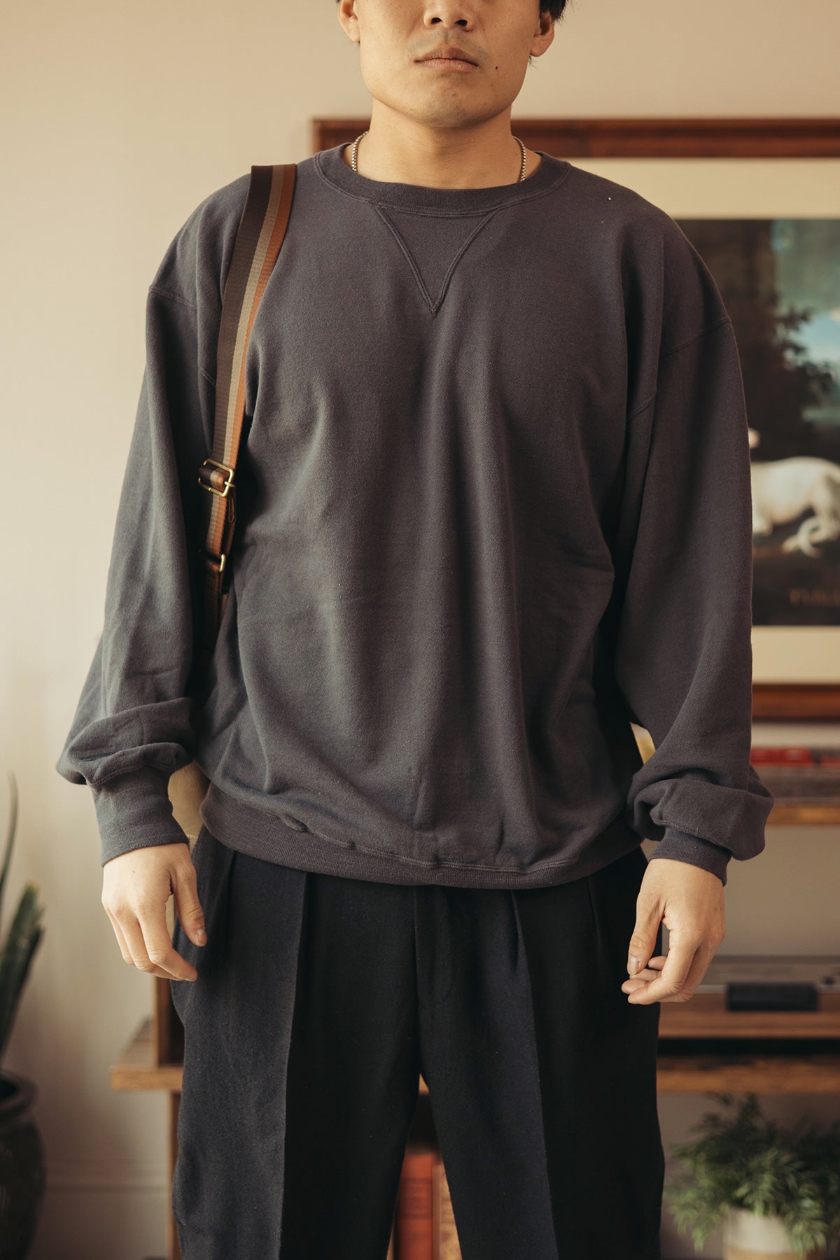 Niceness - S. Freeman Sweatshirt - Charcoal - Canoe Club