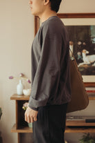 Niceness - S. Freeman Sweatshirt - Charcoal - Canoe Club