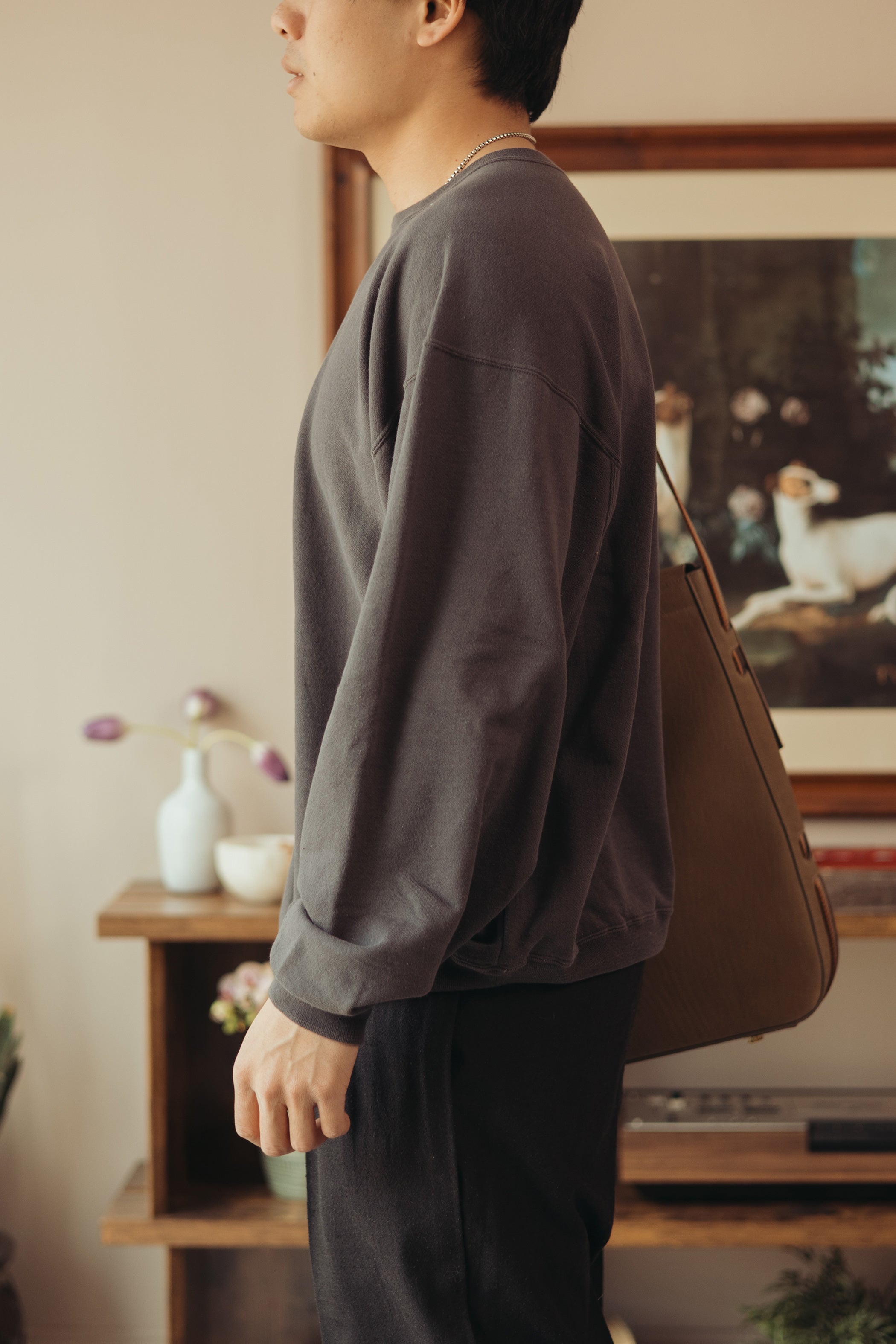 Niceness - S. Freeman Sweatshirt - Charcoal - Canoe Club