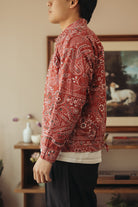 Niceness - Gyan Bandana Trucker Jacket - Red - Canoe Club