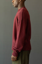 Marni - Dishevelled Cotton Sweater - Ruby - Canoe Club