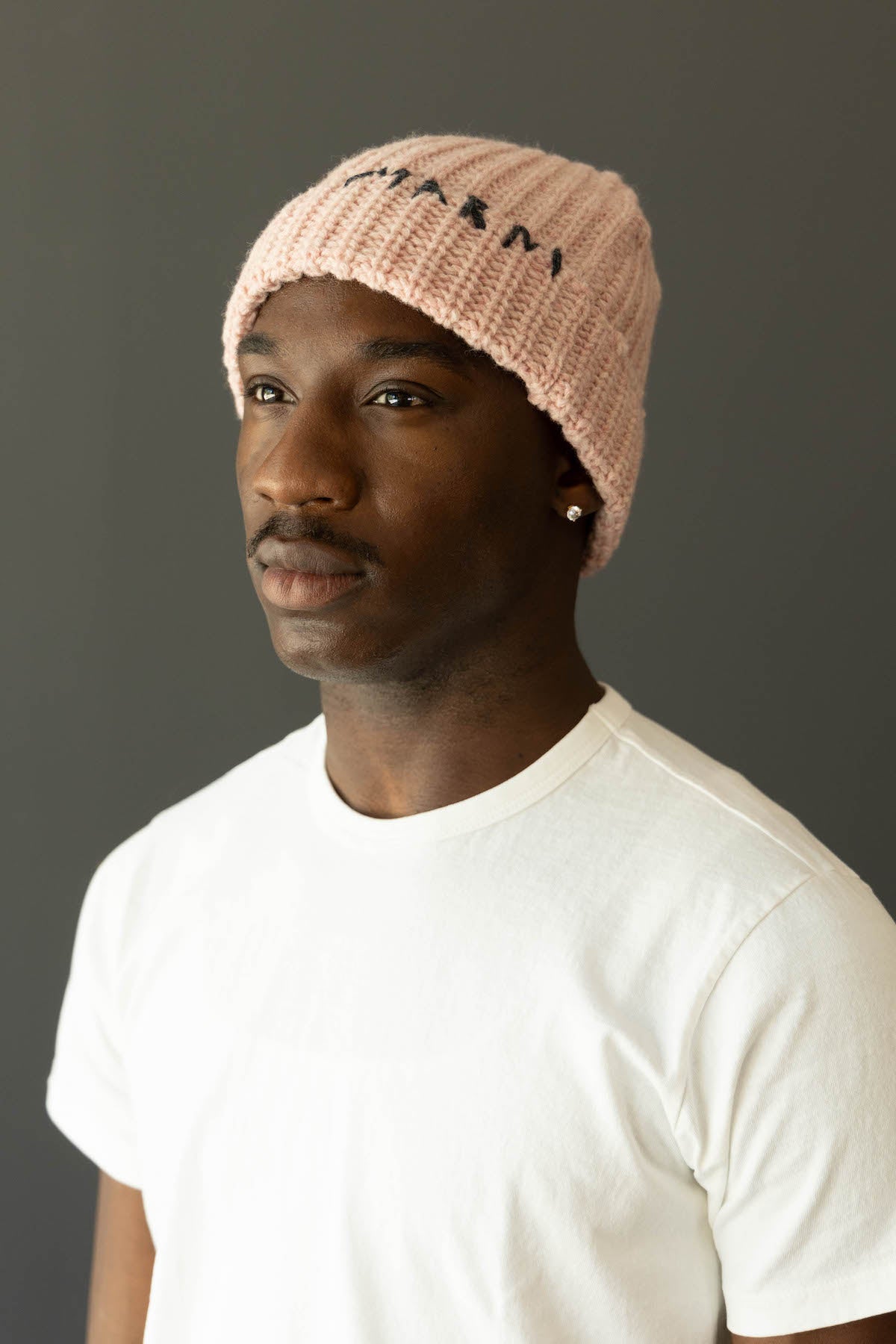 Marni Broken Fisherman Beanie Quartz Canoe Club - Main Image