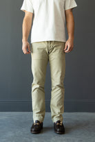 RRL - Officer Distressed Herringbone Pant - Vintage Khaki - Canoe Club