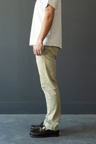 RRL - Officer Distressed Herringbone Pant - Vintage Khaki - Canoe Club