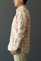 RRL - Plaid Woven Workshirt - Pink/Multi - Canoe Club
