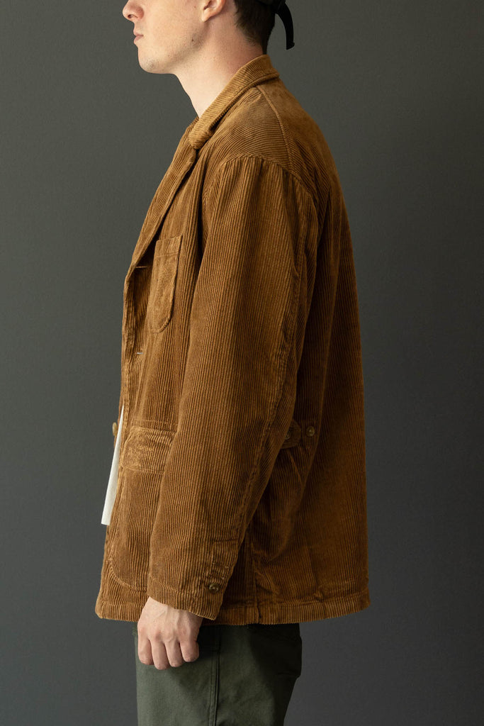 Engineered Garments - Loiter Jacket - Chestnut Cotton 8W Corduroy - Canoe Club