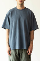 FrizmWORKS - OG Pigment Dye Half Tee - Blue - Canoe Club