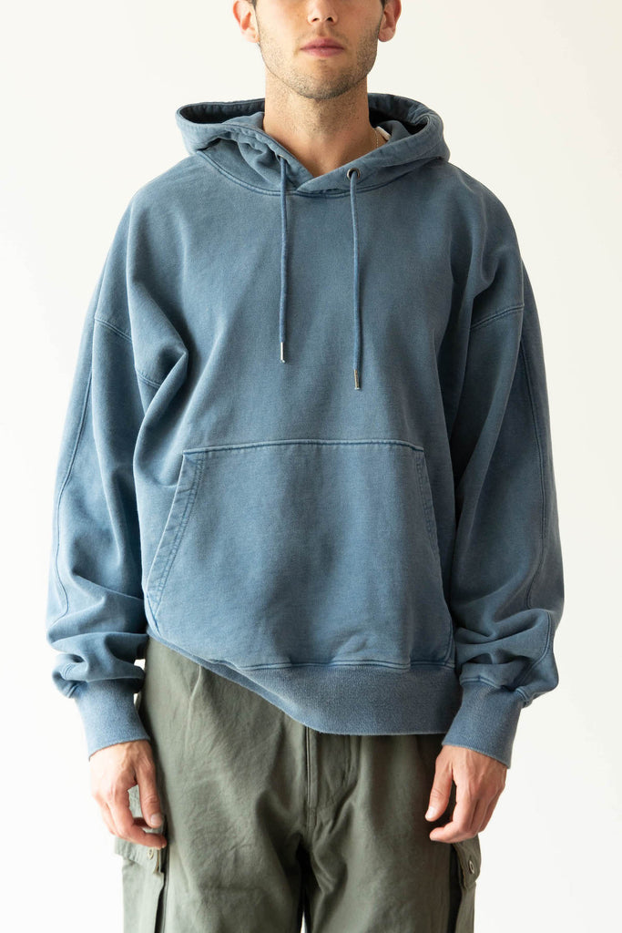 FrizmWORKS - OG Pigment Dye Hoodie - Blue - Canoe Club