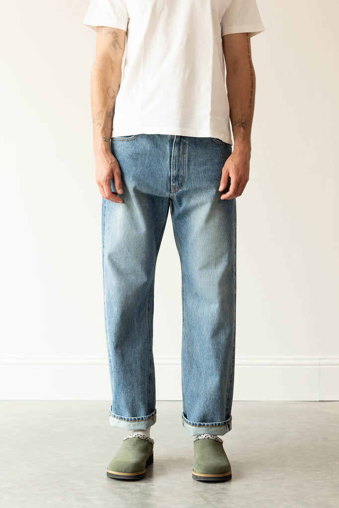 FrizmWORKS - OG Selvedge Denim - Light Blue - Canoe Club