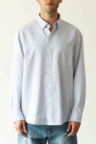 FrizmWORKS - OG Oversized Stripe Shirt - Blue - Canoe Club