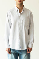FrizmWORKS - OG Oversized Stripe Shirt - Gray - Canoe Club