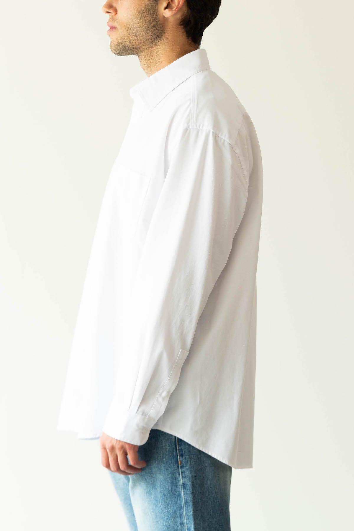 FrizmWORKS - OG Oversized Oxford Shirt - White - Canoe Club