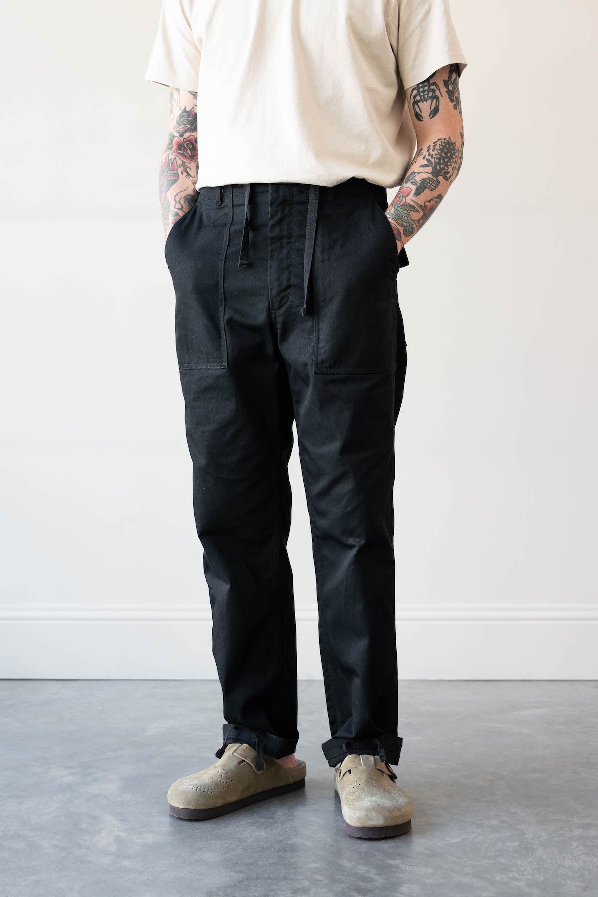 Engineered Garments - Canoe Club x Engineered Garments - Fatigue Pant - Ink - Canoe Club