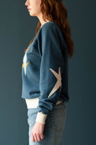 Samuel Zelig - Angel Crewneck - Navy/Oatmeal - Canoe Club