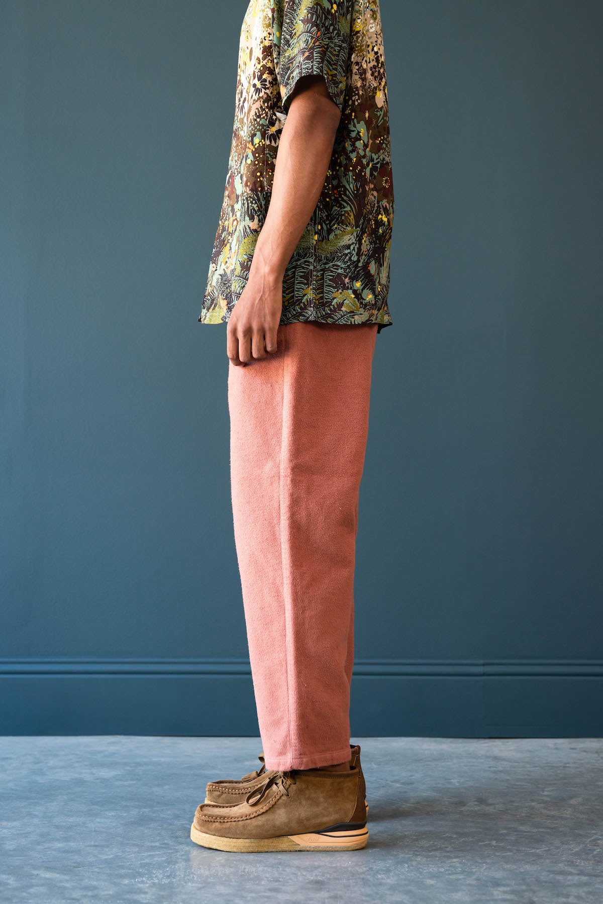 Kapital - Napped Heat-Corduroy EASY Pants - Soho Brick - Canoe Club