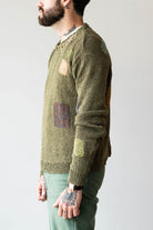 Story Mfg. - Spinning Jumper - Olive Darn Knit - Canoe Club