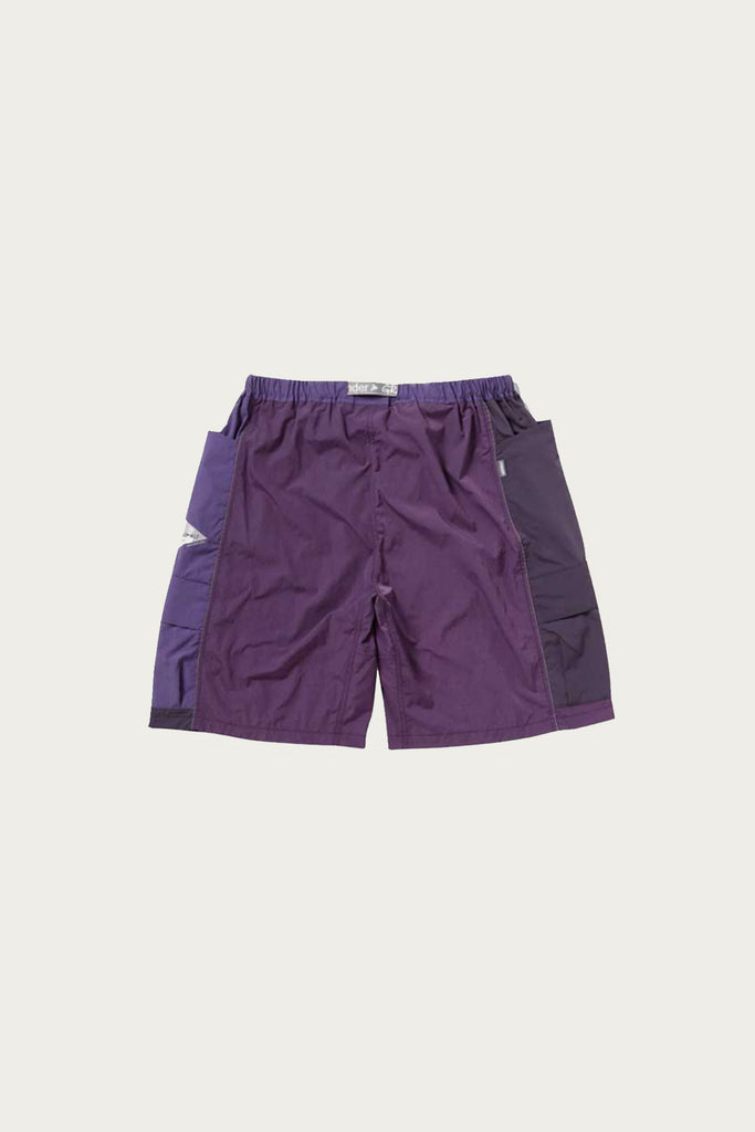 Gramicci - Patchwork Wind Short - Multi Purple - Canoe Club