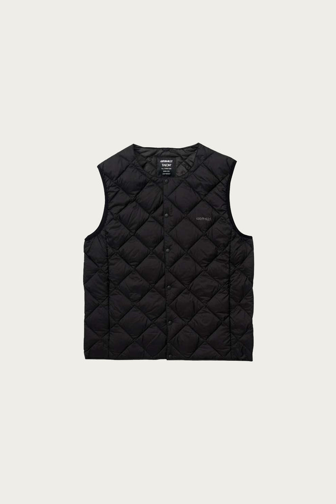 Gramicci - Inner Down Vest - Black - Canoe Club