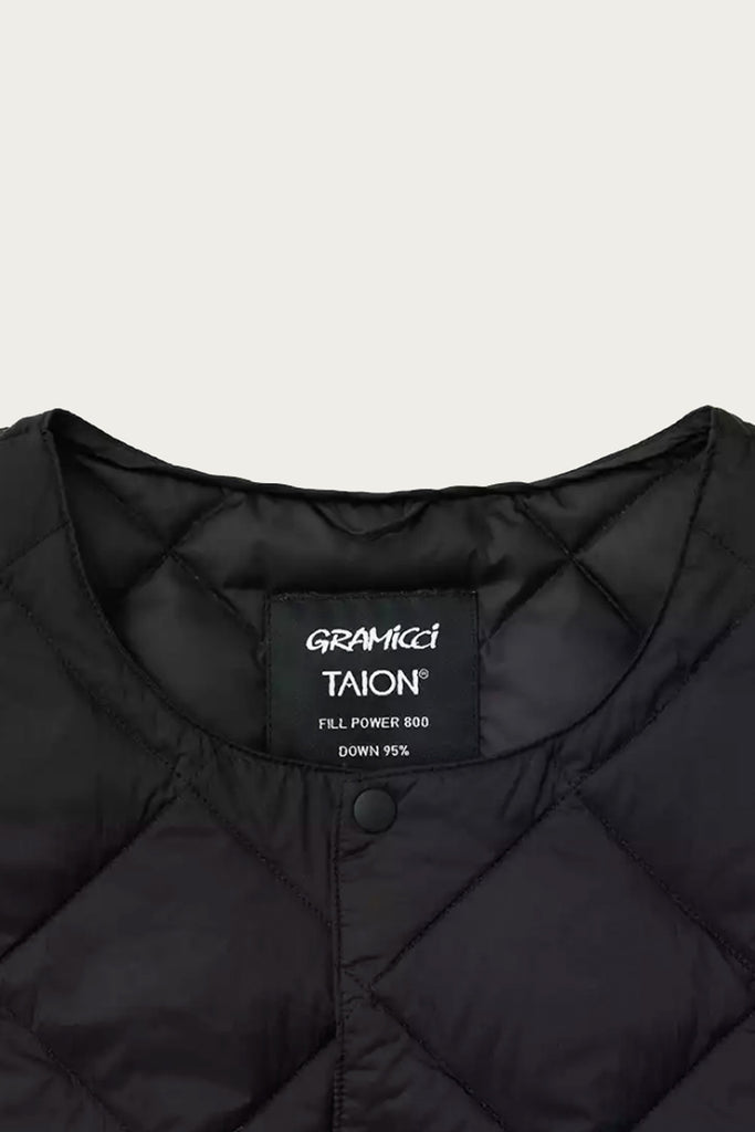 Gramicci - Inner Down Vest - Black - Canoe Club