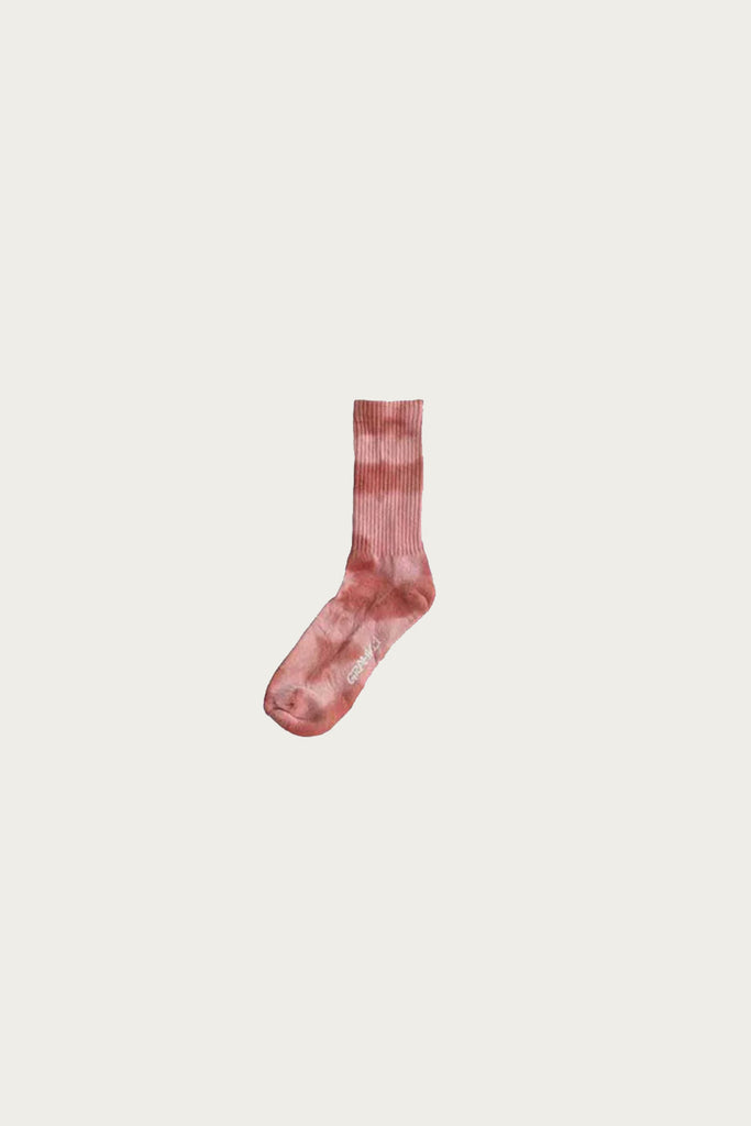 Gramicci - Tie Dye Crew Socks - Pink - Canoe Club