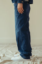 orSlow - orSlow x Canoe Club Regular Fit Fatigue Pants - French Blue Herringbone Twill - Canoe Club
