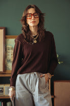 Camiel Fortgens - Frankenstein V-Neck - Brown - Canoe Club