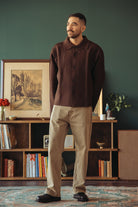 Camiel Fortgens - Cardigan - Brown - Canoe Club