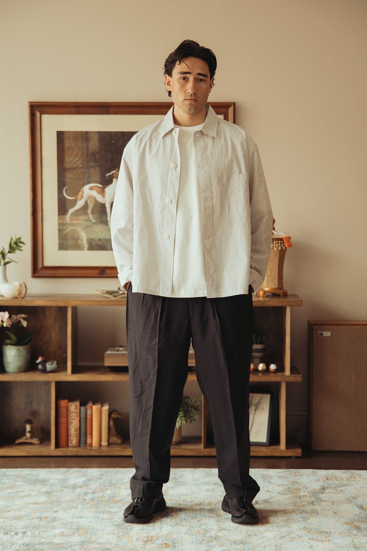 Niceness - Slack Trousers - Midnight - Canoe Club