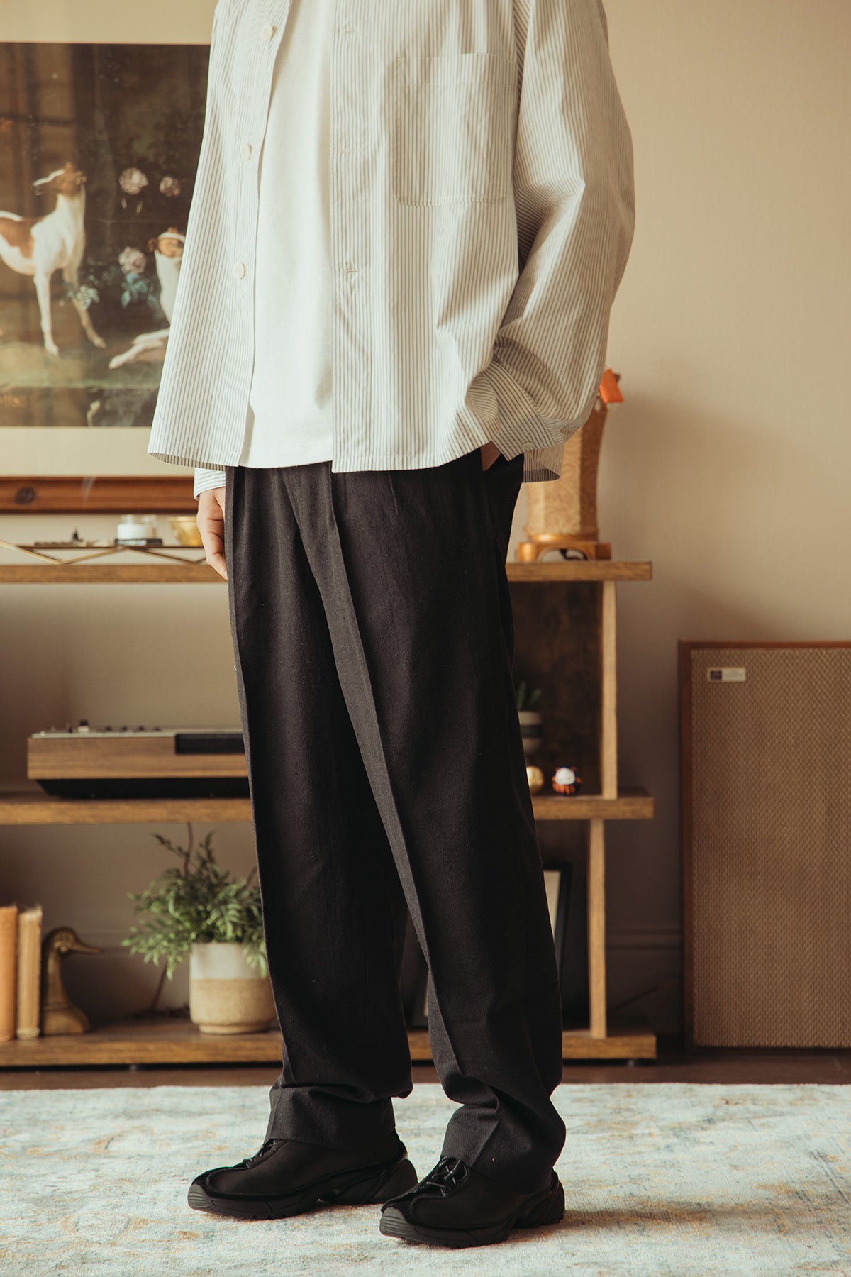 Niceness - Slack Trousers - Midnight - Canoe Club