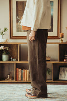 Taiga Takahashi - Lot.209 Buckle-Backed Trouser - Damaged Mud Dye - Canoe Club