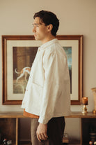 Taiga Takahashi - Lot. 303 Coverall Jacket - Ivory Paint - Canoe Club