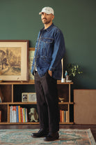 nanamica - Wide Straight Chino Pants - Black - Canoe Club