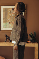 James Coward - Replica Jacket - Persimmon Garment Dyed Cotton Washi Duck Cloth - Canoe Club