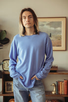 Guest In Residence - Oversized Crew - French Blue - Canoe Club
