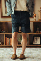 Kapital - 10oz IDGxIDG Denim Short (HUTTE Remake) - Indigo - Canoe Club