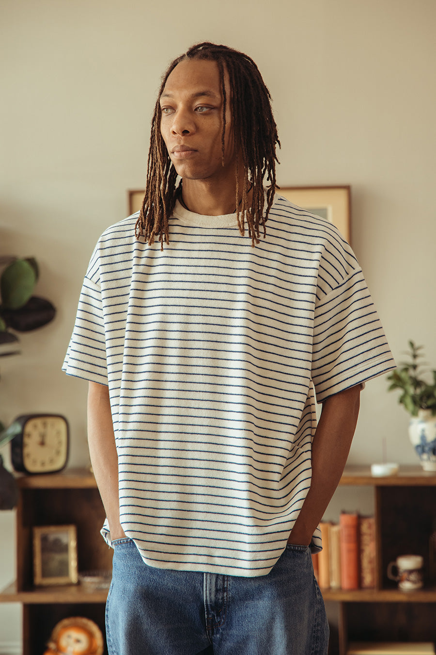 Howlin' - Boxy Freedom T-Shirt - Blu-ish - Canoe Club