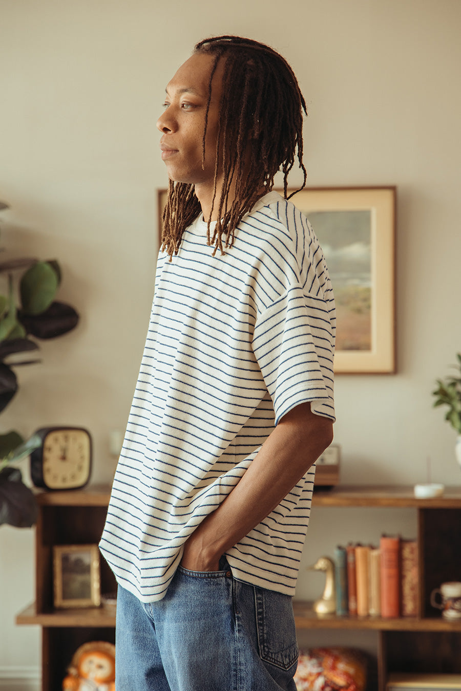 Howlin' - Boxy Freedom T-Shirt - Blu-ish - Canoe Club
